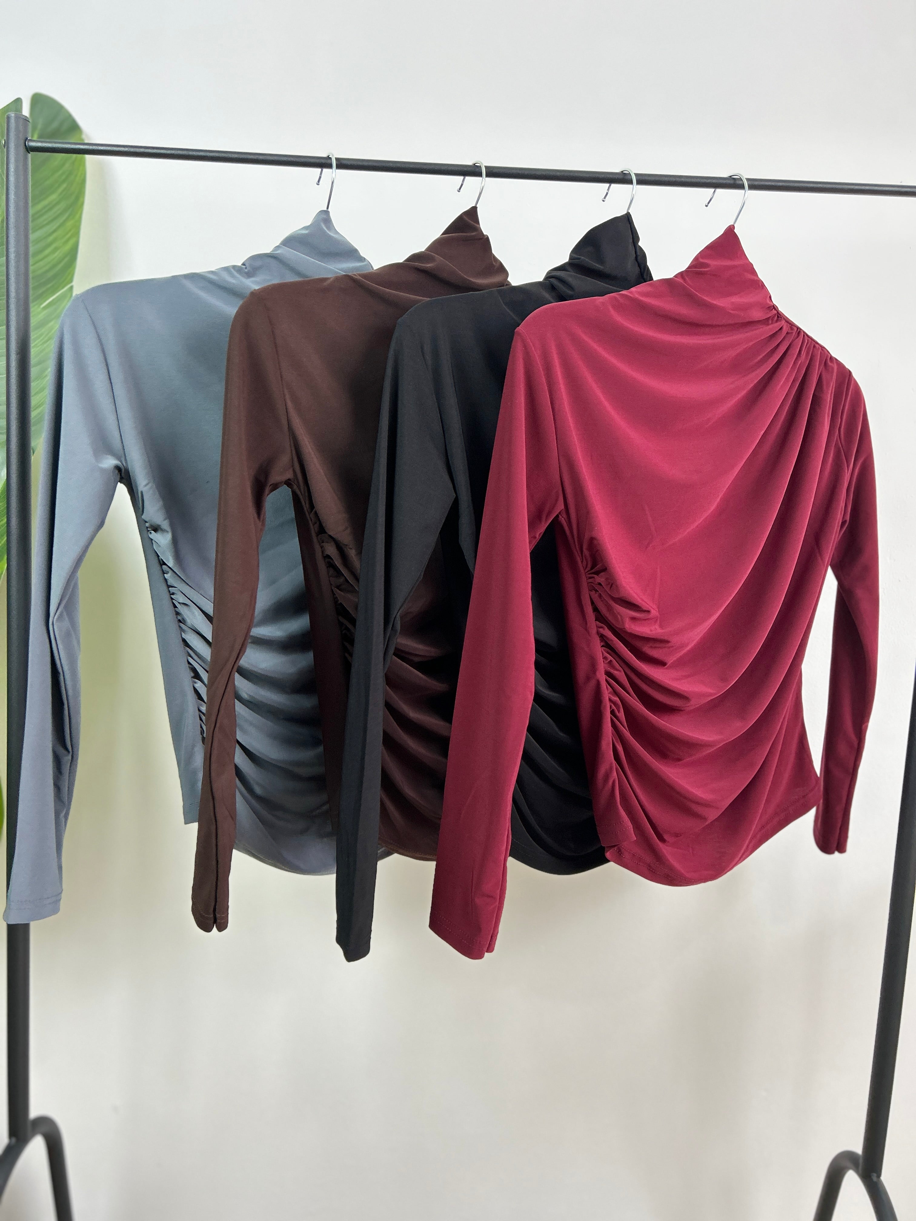 Ela Candy Bluz - Siyah