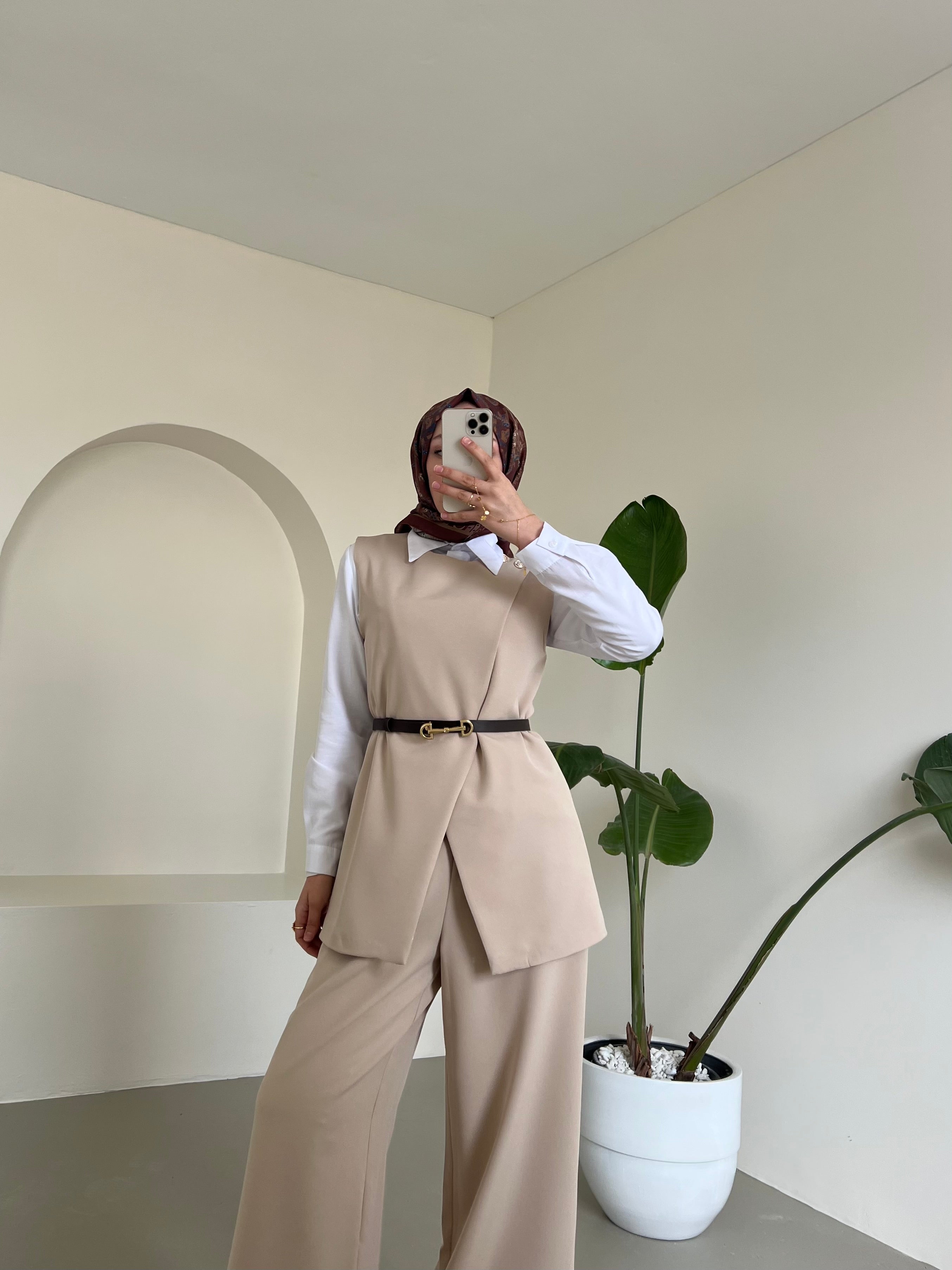 Siena İkili Takım Gömlek Ve Kemer Hediyeli