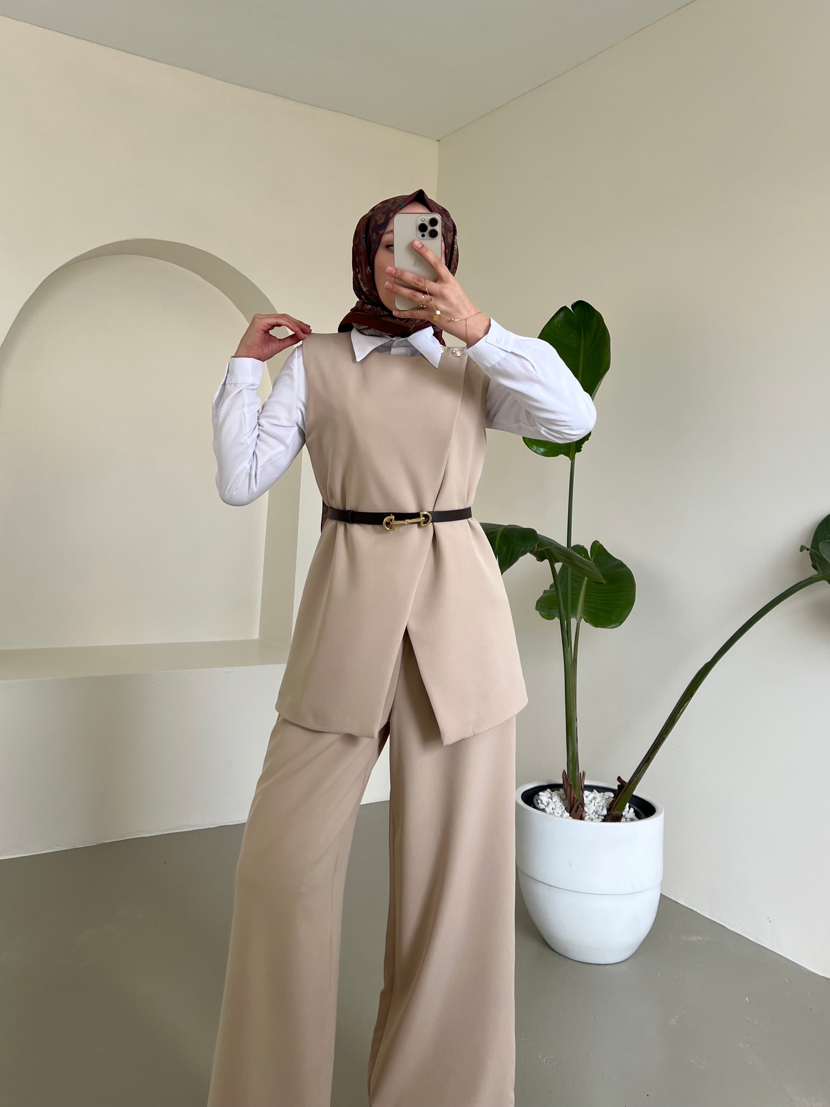 Siena İkili Takım Gömlek Ve Kemer Hediyeli