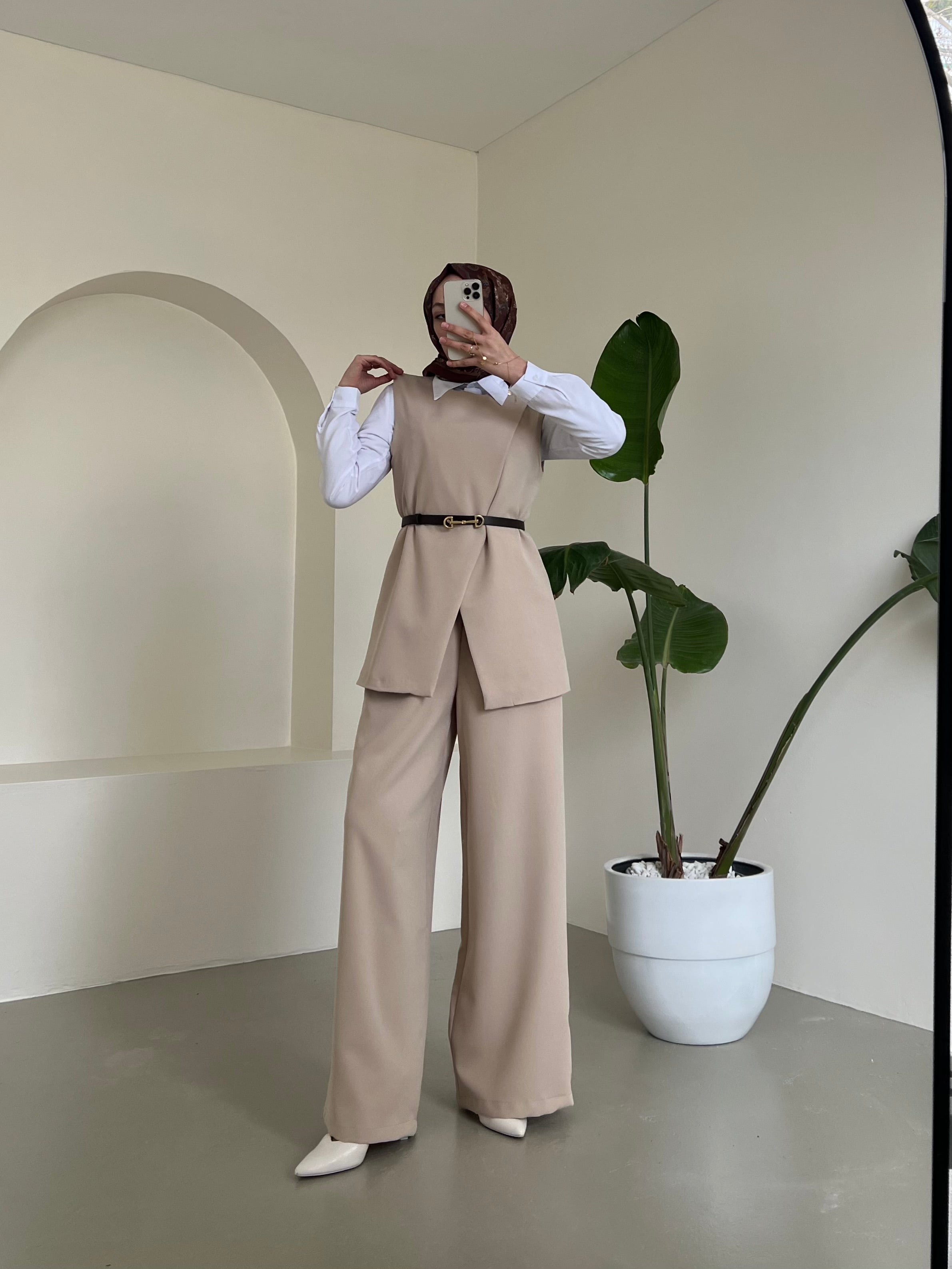 Siena İkili Takım Gömlek Ve Kemer Hediyeli