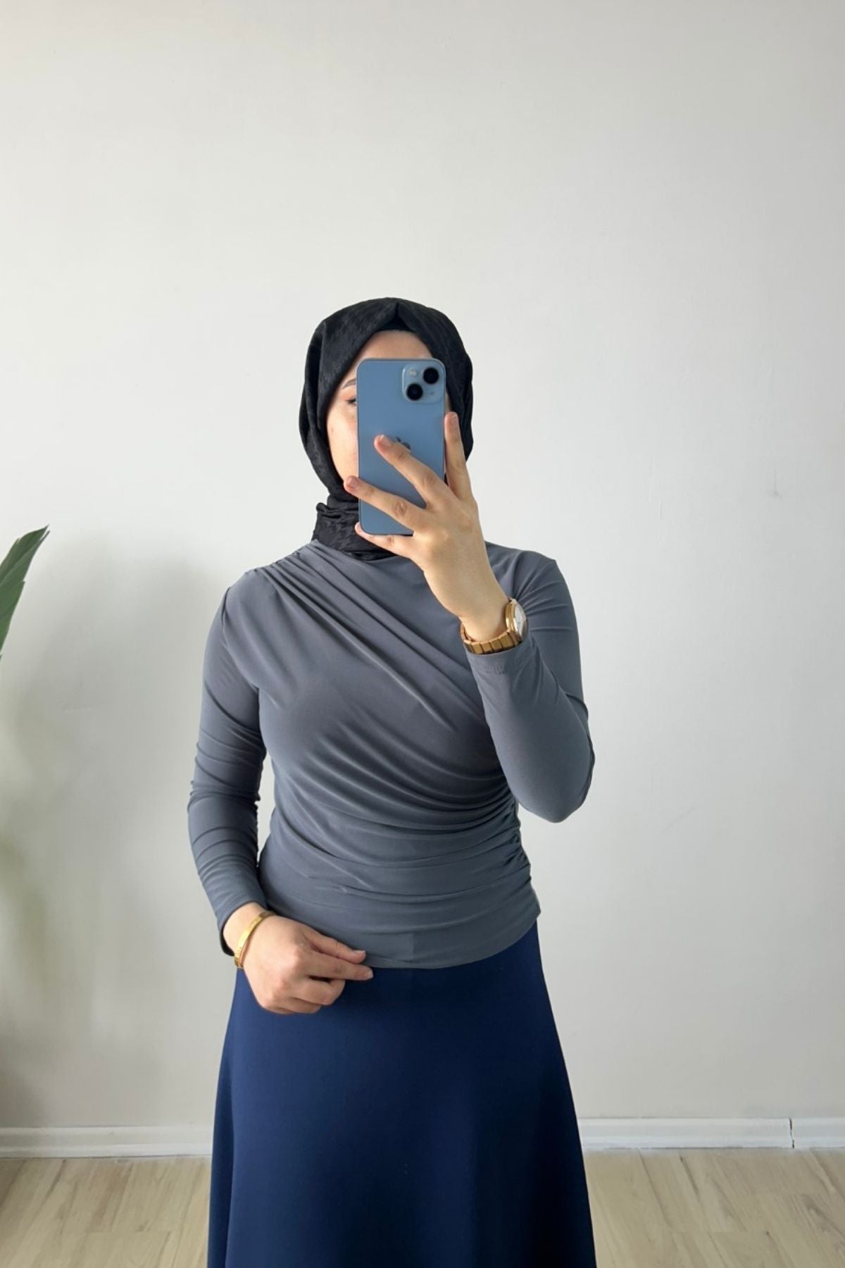 Ela Candy Bluz - Gri