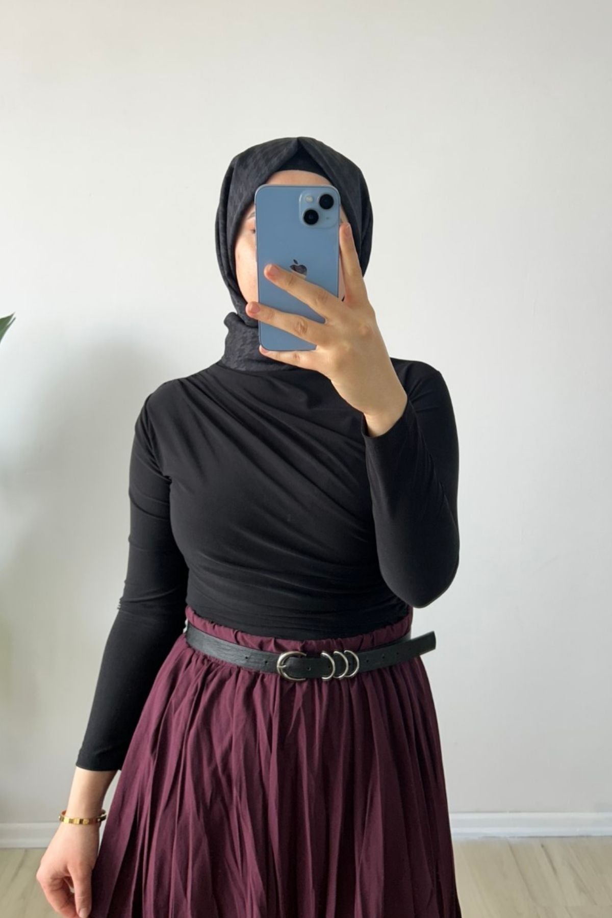 Ela Candy Bluz - Siyah