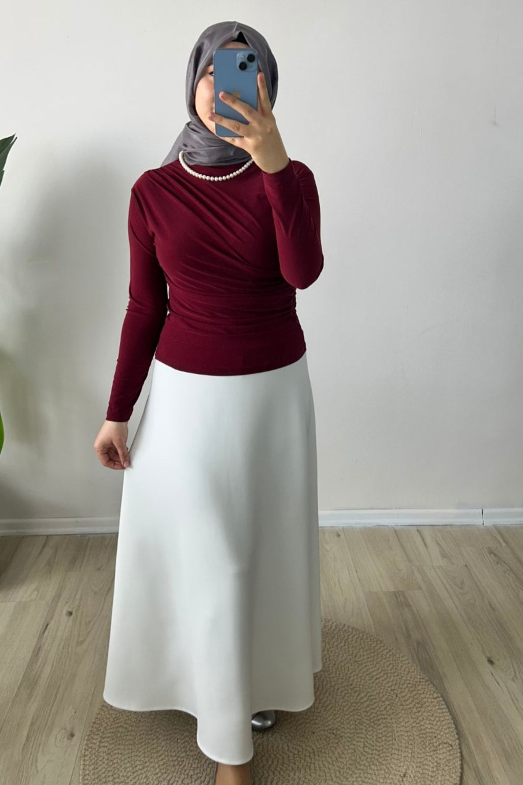 Ela Candy Bluz - Bordo