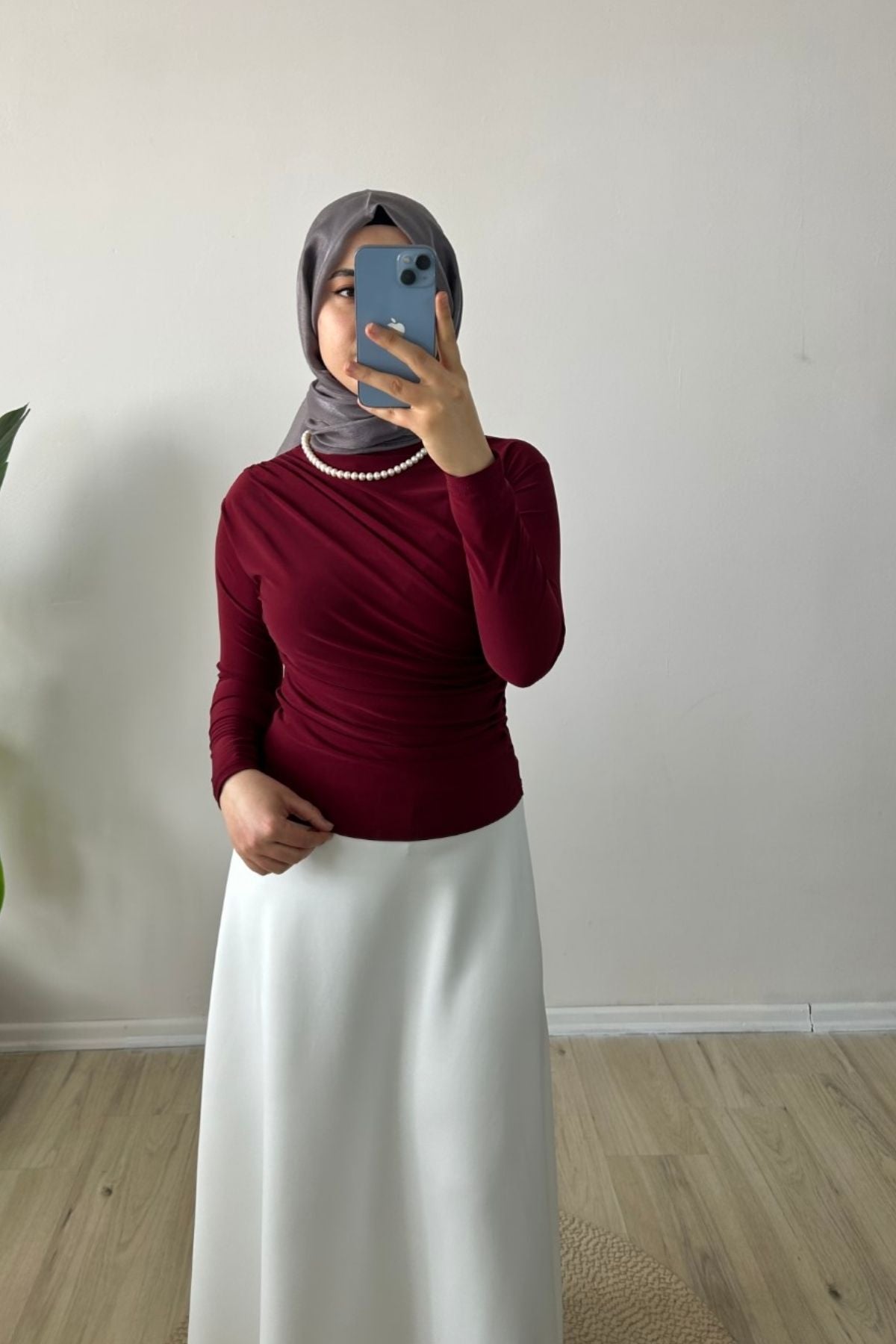 Ela Candy Bluz - Bordo