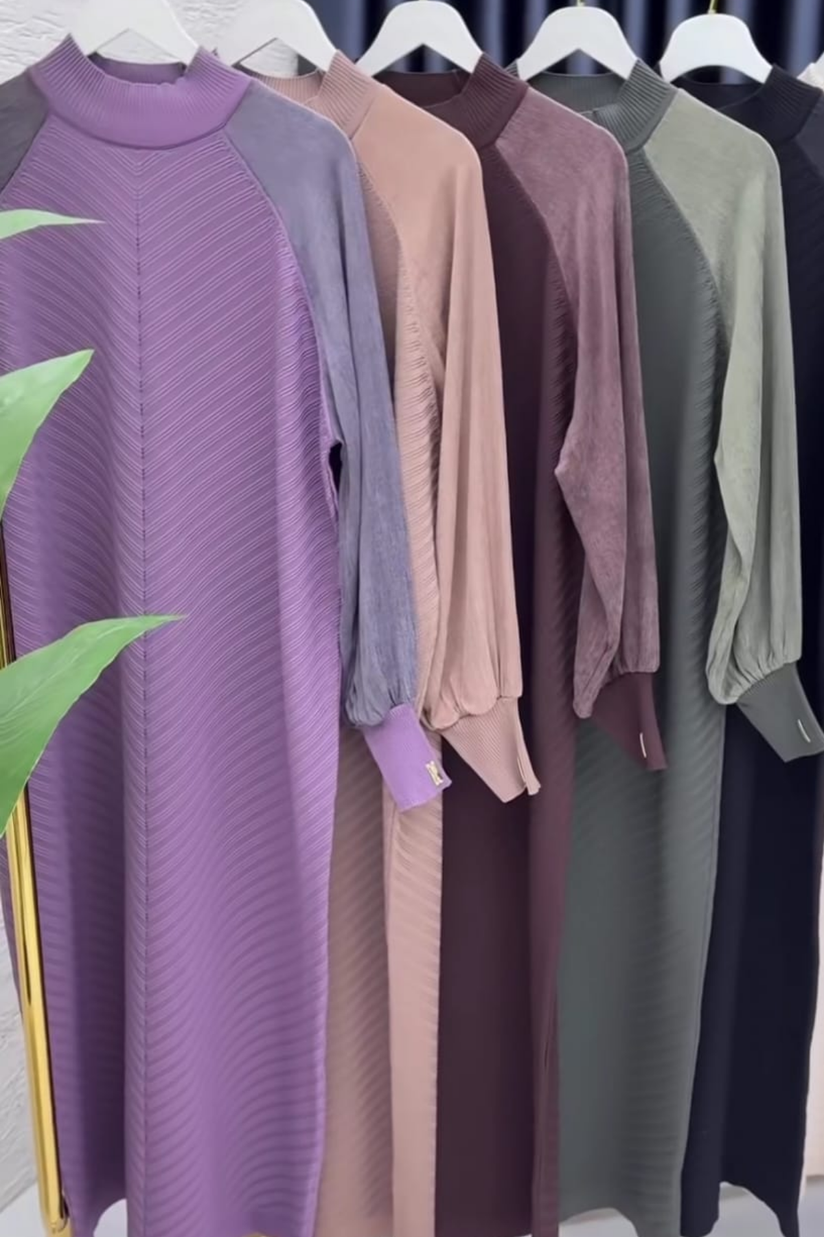 Özel Tasarım İpek Cupra Alya Elbise - Siyah